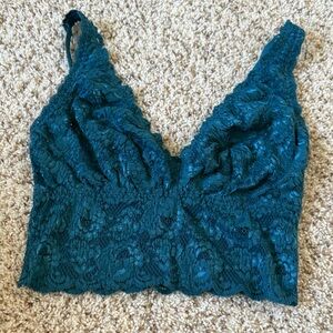 Teal Lace Bralette